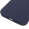 Чохол Silicone Case (AA) Logo with MagSafe для Apple iPhone 15 Pro (6.1") Темно-синій / Midnight blue