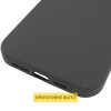 Чехол Silicone Case (AA) Logo with MagSafe для Apple iPhone 16 (6.1") Серый / Dark Gray
