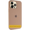 Чохол Silicone Case (AA) Logo with MagSafe для Apple iPhone 16 Pro (6.3") Бежевий / Desert Gold