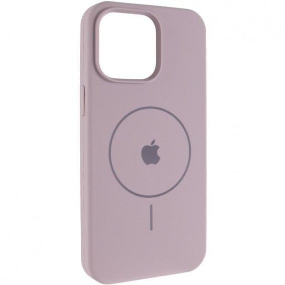 Чохол Silicone Case Full Protective (AA) V2 with MagSafe для Apple iPhone 11 (6.1") Сірий / Lavender