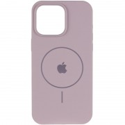 Чохол Silicone Case Full Protective (AA) V2 with MagSafe для Apple iPhone 11 (6.1") Сірий / Lavender