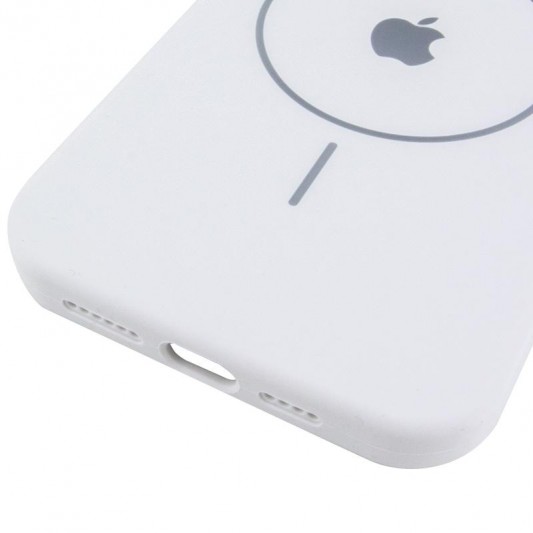 Чохол Silicone Case Full Protective (AA) V2 with MagSafe для Apple iPhone 11 Pro (5.8") Білий / White - зображення 4 