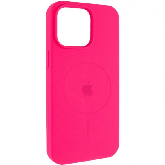 Чохол Silicone Case Full Protective (AA) V2 with MagSafe для Apple iPhone 11 Pro (5.8") Рожевий / Barbie pink