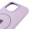 Чохол Silicone Case Full Protective (AA) V2 with MagSafe для Apple iPhone 11 Pro (5.8") Бузковий / Lilac