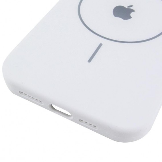 Чохол Silicone Case Full Protective (AA) V2 with MagSafe для Apple iPhone 11 Pro Max (6.5") Білий / White