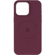 Чохол Silicone Case Full Protective (AA) V2 with MagSafe для Apple iPhone 11 Pro Max (6.5") Бордовий / Plum