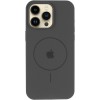 Чохол Silicone Case Full Protective (AA) V2 with MagSafe для Apple iPhone 11 Pro Max (6.5") Сірий / Dark Gray