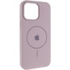 Чохол Silicone Case Full Protective (AA) V2 with MagSafe для Apple iPhone 11 Pro Max (6.5") Сірий / Lavender