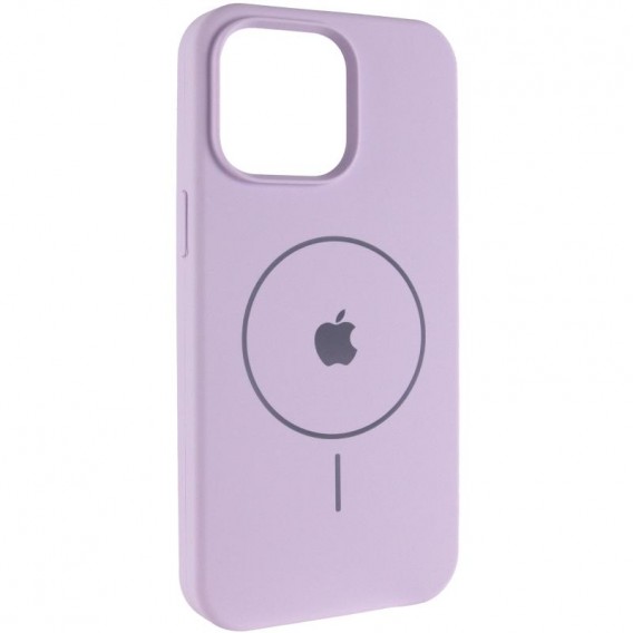 Чохол Silicone Case Full Protective (AA) V2 with MagSafe для Apple iPhone 11 Pro Max (6.5") Бузковий / Lilac