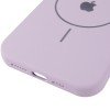 Чохол Silicone Case Full Protective (AA) V2 with MagSafe для Apple iPhone 11 Pro Max (6.5") Бузковий / Lilac