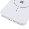Чохол Silicone Case Full Protective (AA) V2 with MagSafe для Apple iPhone 12 Pro Max (6.7") Білий / White