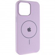 Чохол Silicone Case Full Protective (AA) V2 with MagSafe для Apple iPhone 13 (6.1") Бузковий / Lilac
