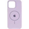 Чехол Silicone Case Full Protective (AA) V2 with MagSafe для Apple iPhone 13 (6.1") Сиреневый / Lilac