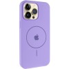 Чехол Silicone Case Full Protective (AA) V2 with MagSafe для Apple iPhone 13 Pro Max (6.7") Сиреневый / Dasheen