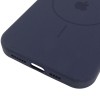 Чохол Silicone Case Full Protective (AA) V2 with MagSafe для Apple iPhone 13 Pro Max (6.7") Темно-синій / Midnight blue