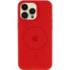 Чохол Silicone Case Full Protective (AA) V2 with MagSafe для Apple iPhone 14 Pro Max (6.7") Червоний / Red