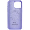 Чохол Silicone Case Full Protective (AA) V2 with MagSafe для Apple iPhone 14 Pro Max (6.7") Бузковий / Dasheen