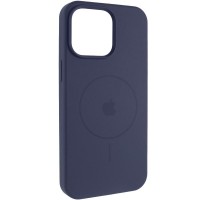Чехол Silicone Case Full Protective (AA) V2 with MagSafe для Apple iPhone 15 (6.1") Темно-синий / Midnight blue