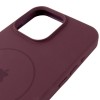 Чохол Silicone Case Full Protective (AA) V2 with MagSafe для Apple iPhone 15 Pro (6.1") Бордовий / Plum
