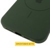 Чохол Silicone Case Full Protective (AA) V2 with MagSafe для Apple iPhone 16 (6.1") Зелений / Cyprus Green