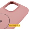 Чохол Silicone Case Full Protective (AA) V2 with MagSafe для Apple iPhone 16 Pro Max (6.9") Рожевий / Pink Sand