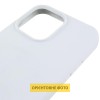 Чехол Silicone Case (AA) Logo with MagSafe для Apple iPhone 17 Pro (6.3") Белый / White