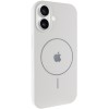 Чохол Silicone Case Full Protective (AA) V2 with MagSafe для Apple iPhone 17 (6.3") Білий / White