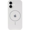 Чохол Silicone Case Full Protective (AA) V2 with MagSafe для Apple iPhone 17 (6.3") Білий / White
