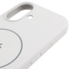 Чохол Silicone Case Full Protective (AA) V2 with MagSafe для Apple iPhone 17 (6.3") Білий / White