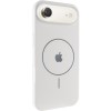 Чохол Silicone Case Full Protective (AA) V2 with MagSafe для Apple iPhone 17 Air (6.5") Білий / White