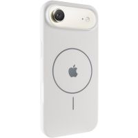 Чехол Silicone Case Full Protective (AA) V2 with MagSafe для Apple iPhone 17 Air (6.5) Белый / White