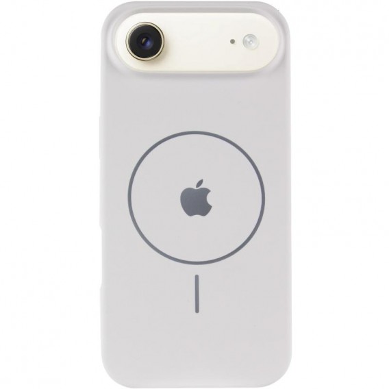 Чохол Silicone Case Full Protective (AA) V2 with MagSafe для Apple iPhone 17 Air (6.5") Білий / White