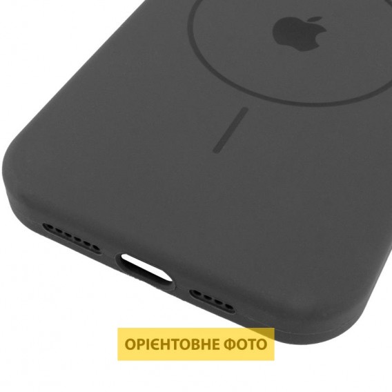 Чохол Silicone Case Full Protective (AA) V2 with MagSafe для Apple iPhone 17 Pro (6.3") Сірий / Dark Gray