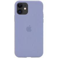 Чохол Silicone Case Full Protective (AA) для Apple iPhone 11, Сірий / Lavender Gray