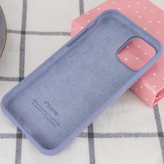 Чохол Silicone Case Full Protective (AA) для Apple iPhone 11, Сірий / Lavender Gray