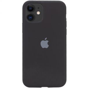 Чохол Silicone Case Full Protective (AA) для Apple iPhone 11, Чорний / Black