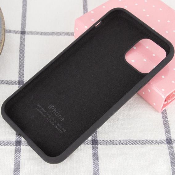 Чохол Silicone Case Full Protective (AA) для Apple iPhone 11, Чорний / Black