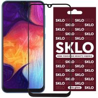Захисне скло SKLO 3D для Samsung A20/A30/A30s/A50/A50s/M30/M30s/M31/M21/M21s, Чорний