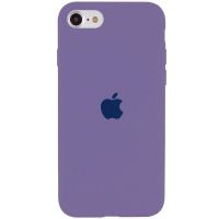Чохол Silicone Case Full Protective (AA) для Apple iPhone SE (2020) / 7 / 8, Сірий / Lavender Gray