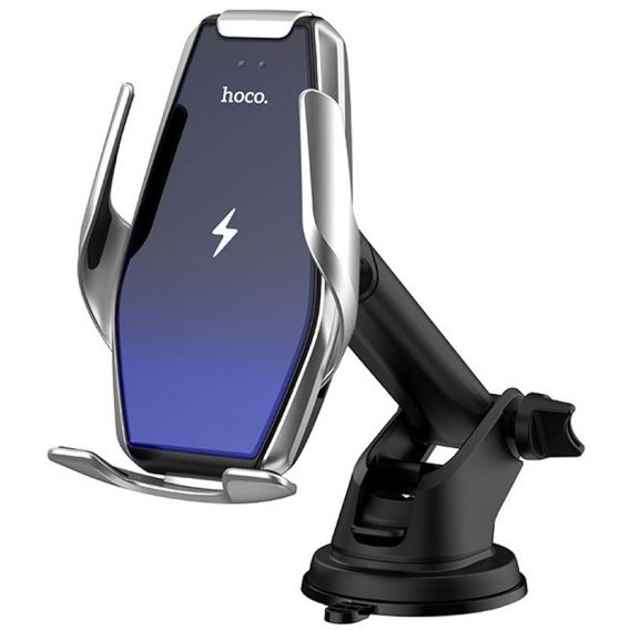 Автотримач із БЗУ Hoco S14, Сталевий