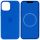 Чохол Silicone case (AAA) with Magsafe and Animation для Apple iPhone 12 Pro / 12, Синій / Capri Blue