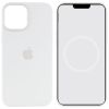 Чохол Silicone case (AAA) with Magsafe and Animation для Apple iPhone 12 Pro / 12, Білий / White