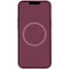 Чохол Silicone case (AAA) with Magsafe and Animation для Apple iPhone 12 Pro / 12, Бордовий / Plum