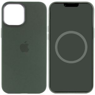 Чехол Silicone case (AAA) with Magsafe and Animation для Apple iPhone 12 Pro Max, Зеленый / Cyprus Green