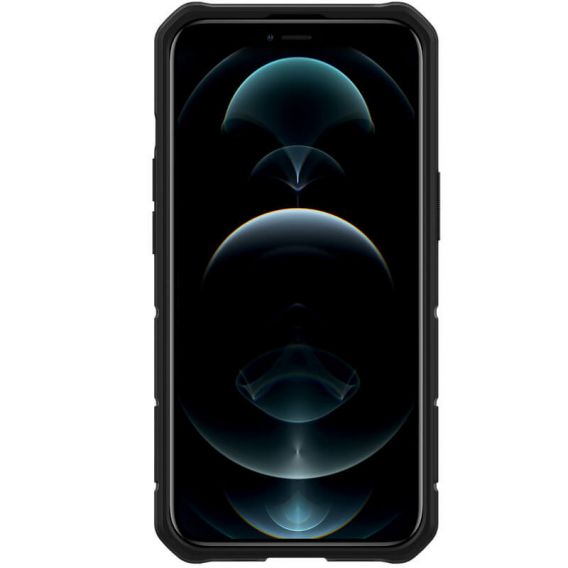 TPU+PC чохол Nillkin CamShield Armor no logo (шторка на камеру) для Apple iPhone 13 Pro Max, Синій