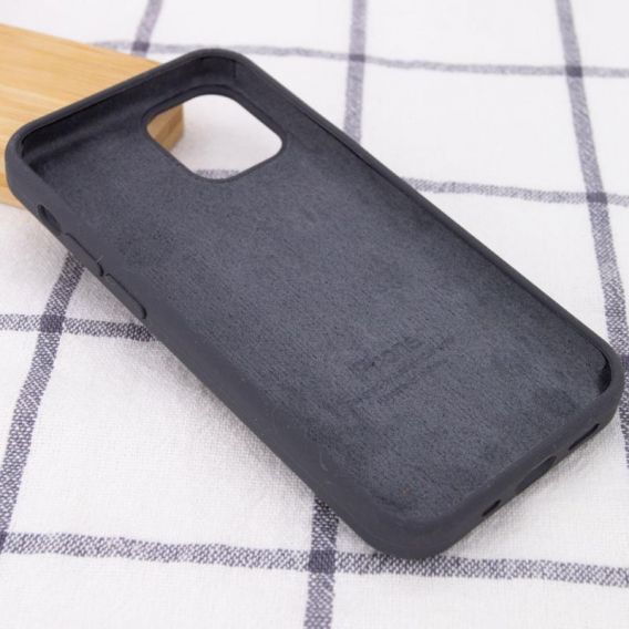 Чохол Silicone Case Full Protective (AA) для Apple iPhone 13 mini, Сірий / Dark Gray