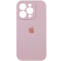 Чохол Silicone Case Full Camera Protective (AA) Apple iPhone 13 Pro, Рожевий / Chalk Pink