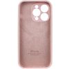 Чохол Silicone Case Full Camera Protective (AA) Apple iPhone 13 Pro, Рожевий / Chalk Pink