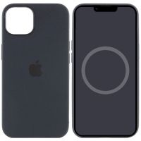 Чохол Silicone case (AAA) with Magsafe and Animation для Apple iPhone 13, Чорний / Midnight