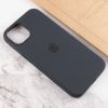 Чохол Silicone case (AAA) with Magsafe and Animation для Apple iPhone 13, Чорний / Midnight